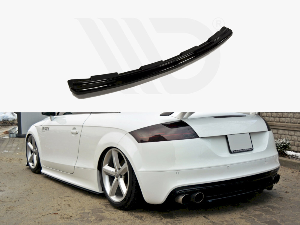 Maxton central rear splitter (vertical bars) audi tt s 8j 1 Maxton central rear splitter (vertical bars) audi tt s 8j