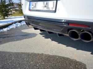 Maxton Rear Diffuser Chevrolet Camaro Mk6 Phase I 2SS Coupe (2016-2018)