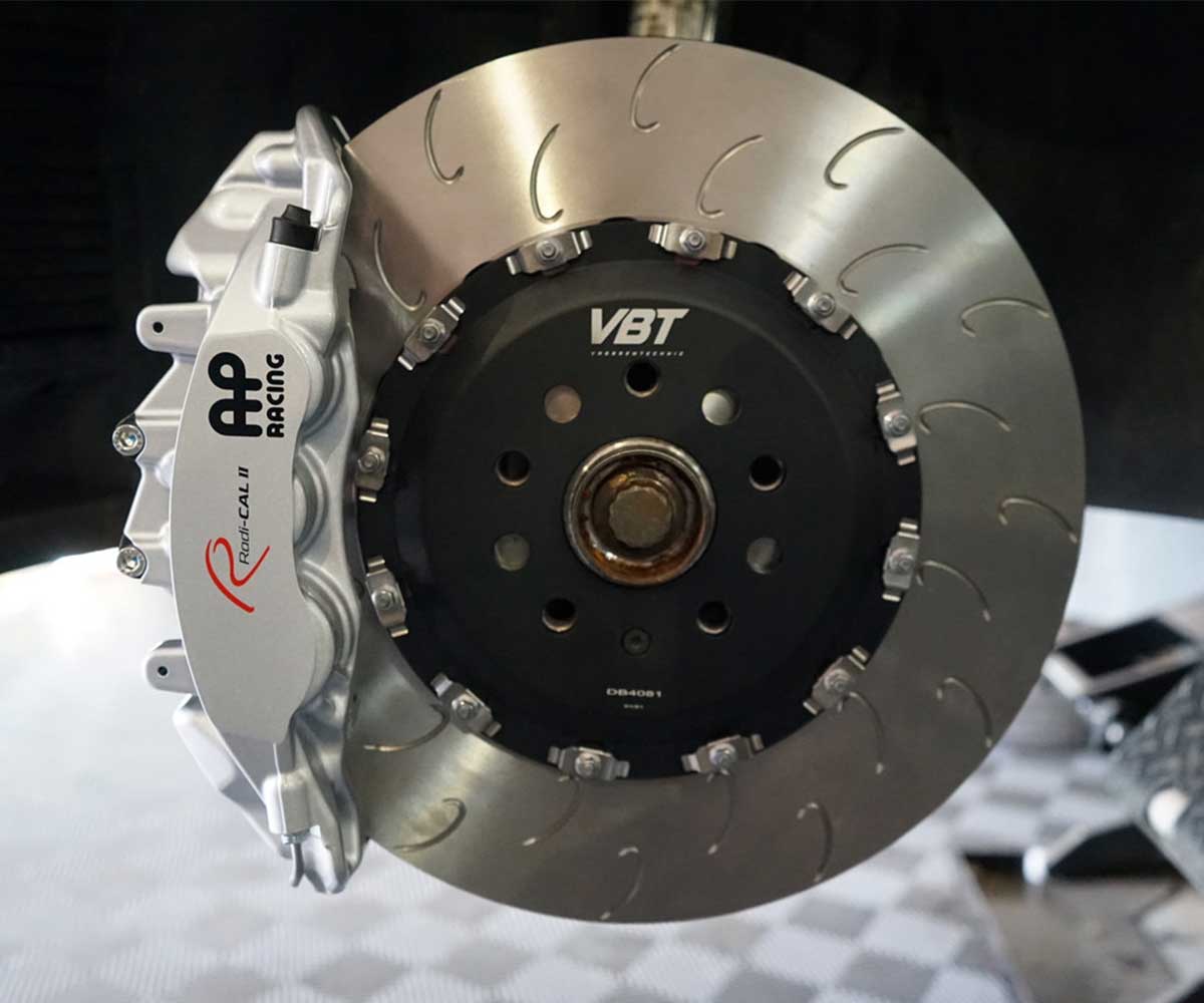 Vbt front brake kit 6 piston ap racing calipers with 390x34mm 2-piece discs 2 Vbt front brake kit 6 piston ap racing calipers with 390x34mm 2-piece discs - image 2