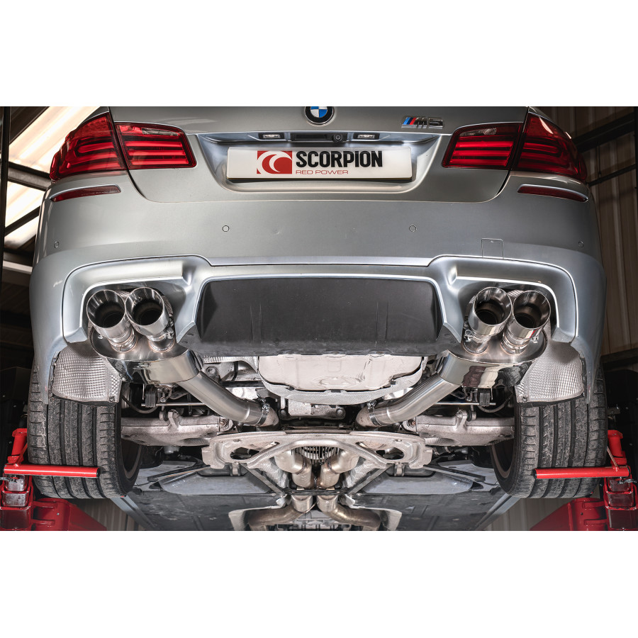 Scorpion bmw m5 (f10) rear silencers 7 Scorpion bmw m5 (f10) rear silencers - image 7