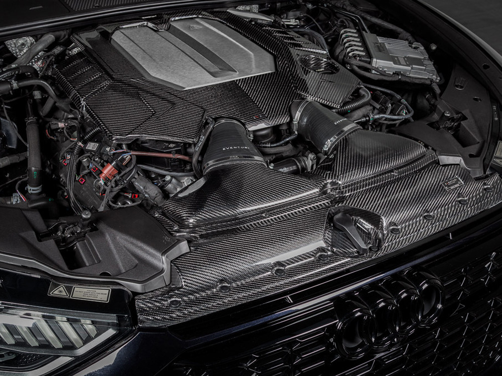 Eventuri audi rs6 (c8) carbon fibre engine cover 4 Eventuri audi rs6 (c8) carbon fibre engine cover - image 4