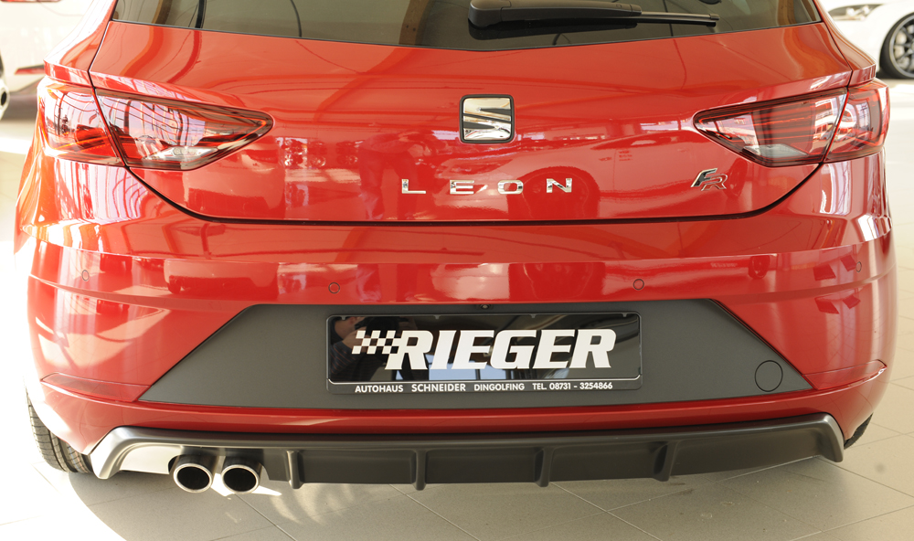 Rieger seat leon fr (5f) facelift rear diffuser 8 Rieger seat leon fr (5f) facelift rear diffuser - image 8