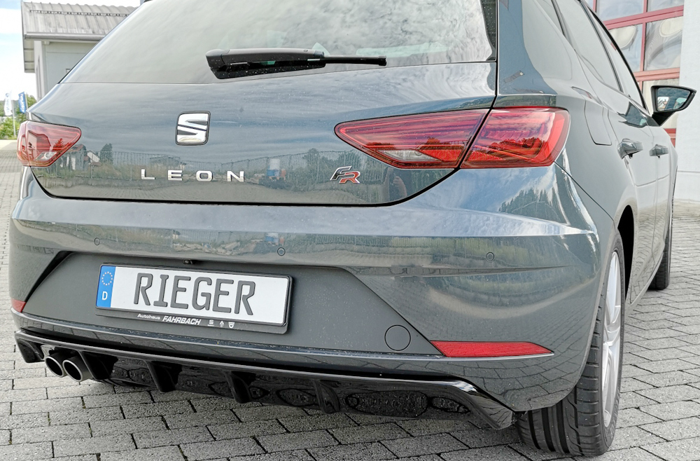 Rieger seat leon fr (5f) facelift rear diffuser 5 Rieger seat leon fr (5f) facelift rear diffuser - image 5