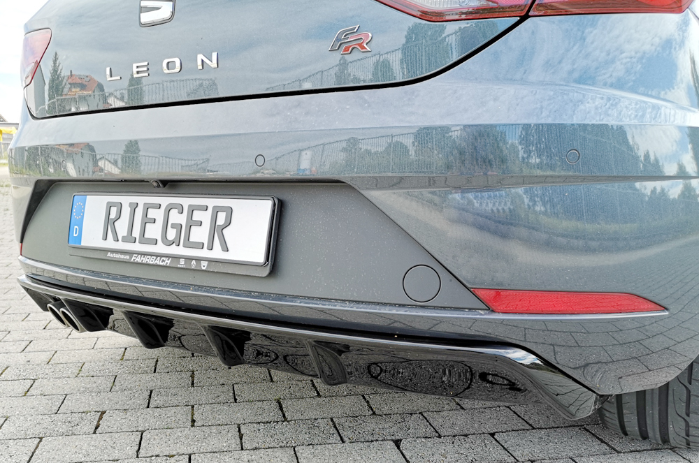 Rieger seat leon fr (5f) facelift rear diffuser 4 Rieger seat leon fr (5f) facelift rear diffuser - image 4