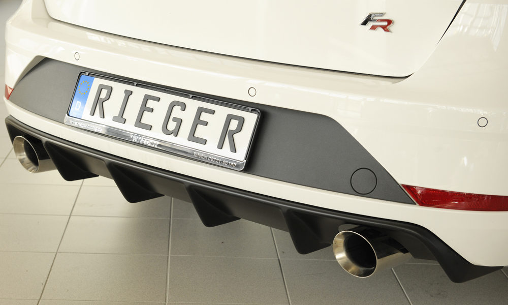 Rieger seat leon st fr (5f) facelift dual exit rear diffuser 11 Rieger seat leon st fr (5f) facelift dual exit rear diffuser - image 11