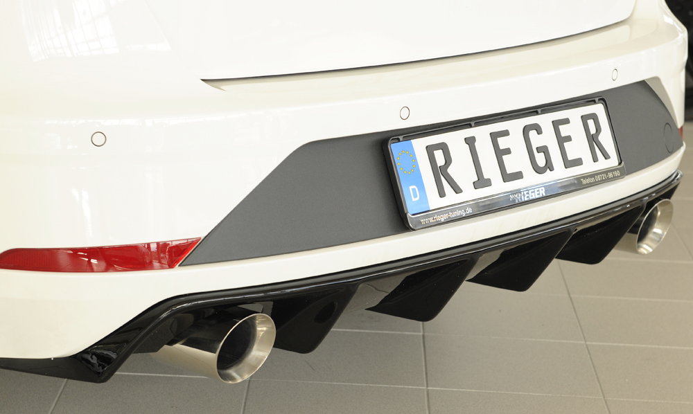Rieger seat leon st fr (5f) facelift dual exit rear diffuser 1 Rieger seat leon st fr (5f) facelift dual exit rear diffuser