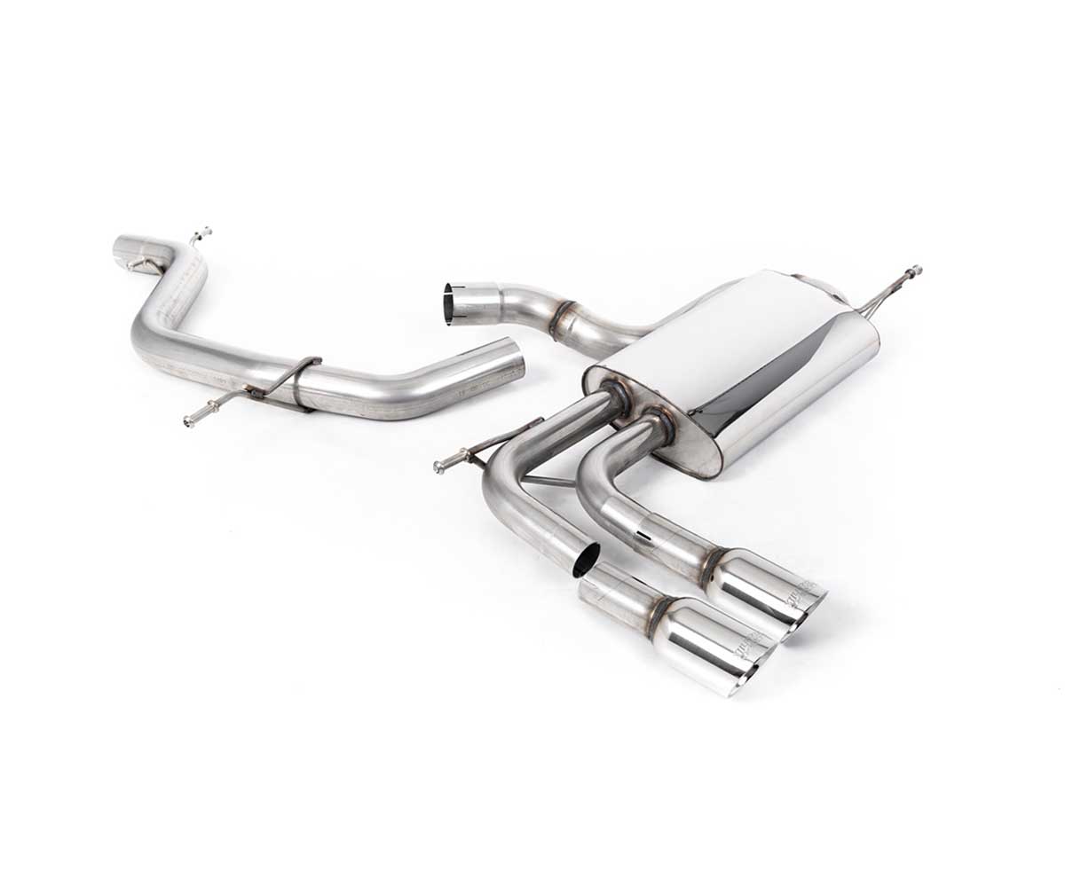 Milltek sport audi a3 8p sportback (2wd) cat-back exhaust system 2 Milltek sport audi a3 8p sportback (2wd) cat-back exhaust system - image 2