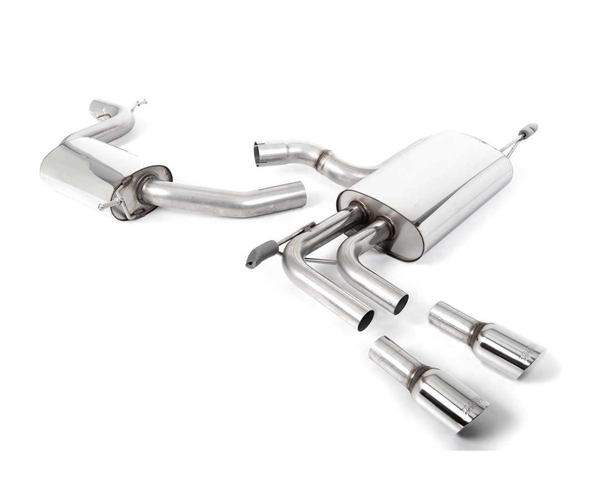 Milltek sport audi a3 8p sportback (2wd) cat-back exhaust system 4 Milltek sport audi a3 8p sportback (2wd) cat-back exhaust system - image 4