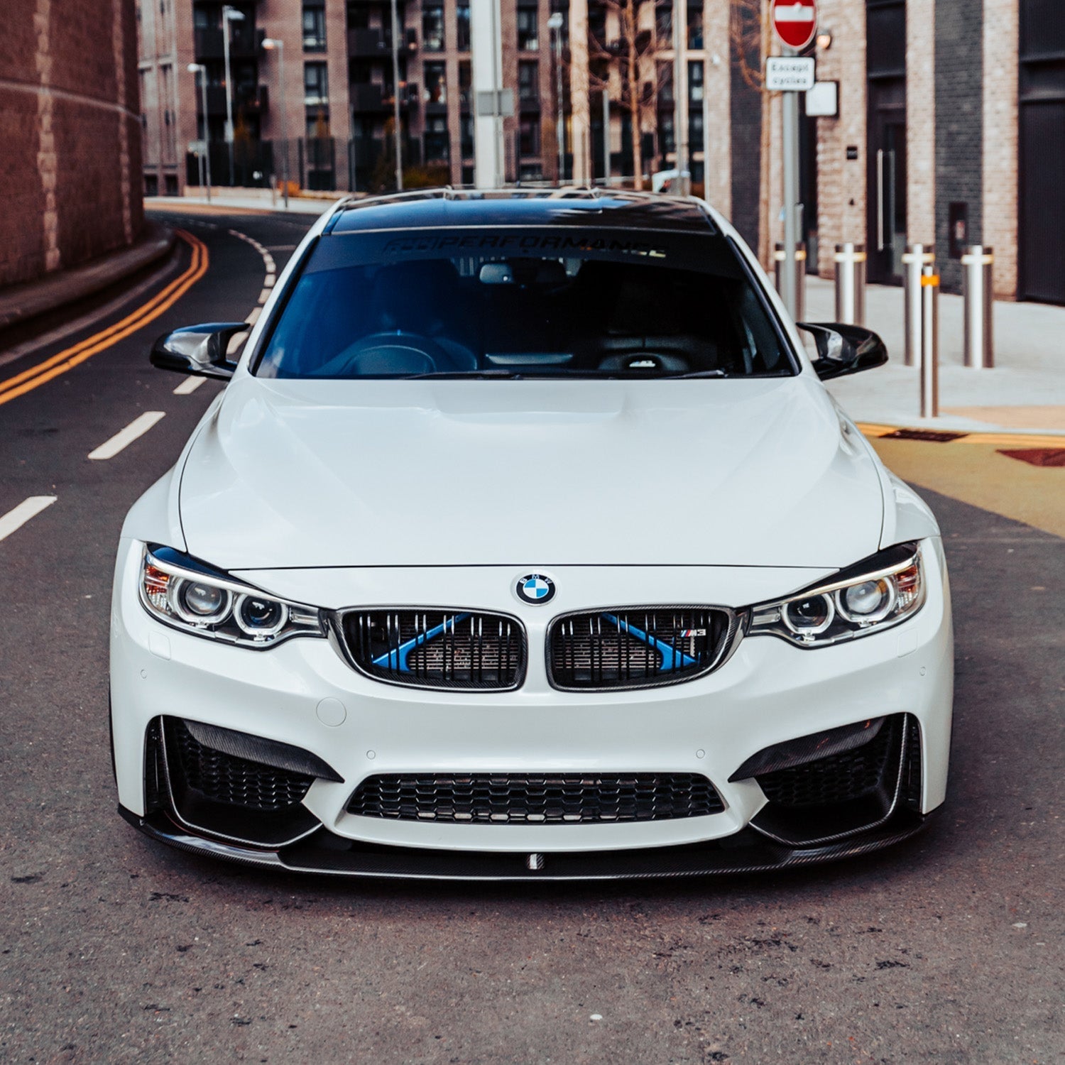 Mhc+ bmw f80 m3 & f82/f83 m4 pre preg carbon fibre performance style front splitter 3 Mhc+ bmw f80 m3 & f82/f83 m4 pre preg carbon fibre performance style front splitter - image 3