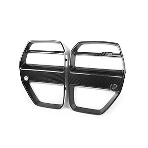 MHC+ BMW G80/G81 M3 & G82/G83 M4 Pre Preg Carbon Fibre GT Style Front Grille With ACC