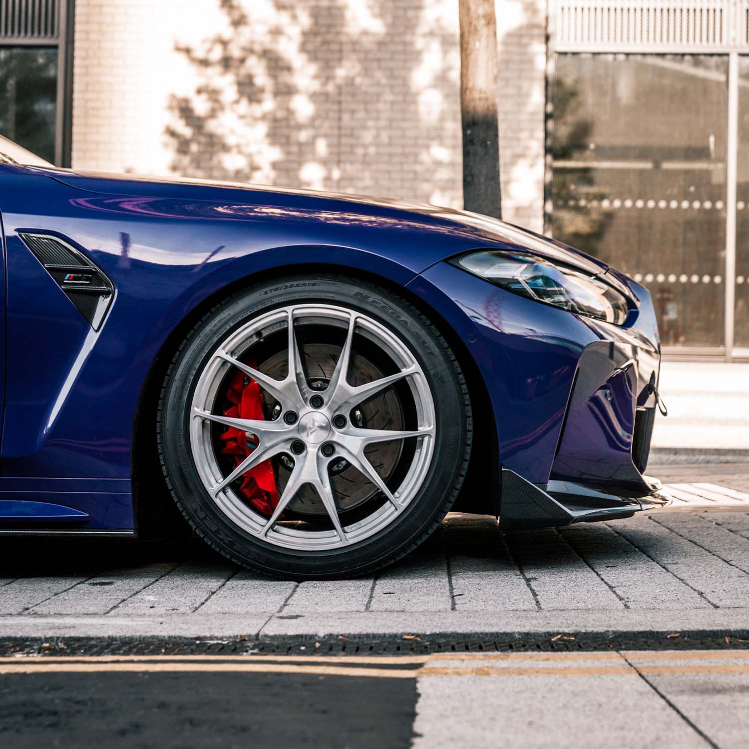 Mhc+ bmw g80/g81 m3 & g82/g83 m4 pre preg carbon fibre csl style front splitter 3 Mhc+ bmw g80/g81 m3 & g82/g83 m4 pre preg carbon fibre csl style front splitter - image 3