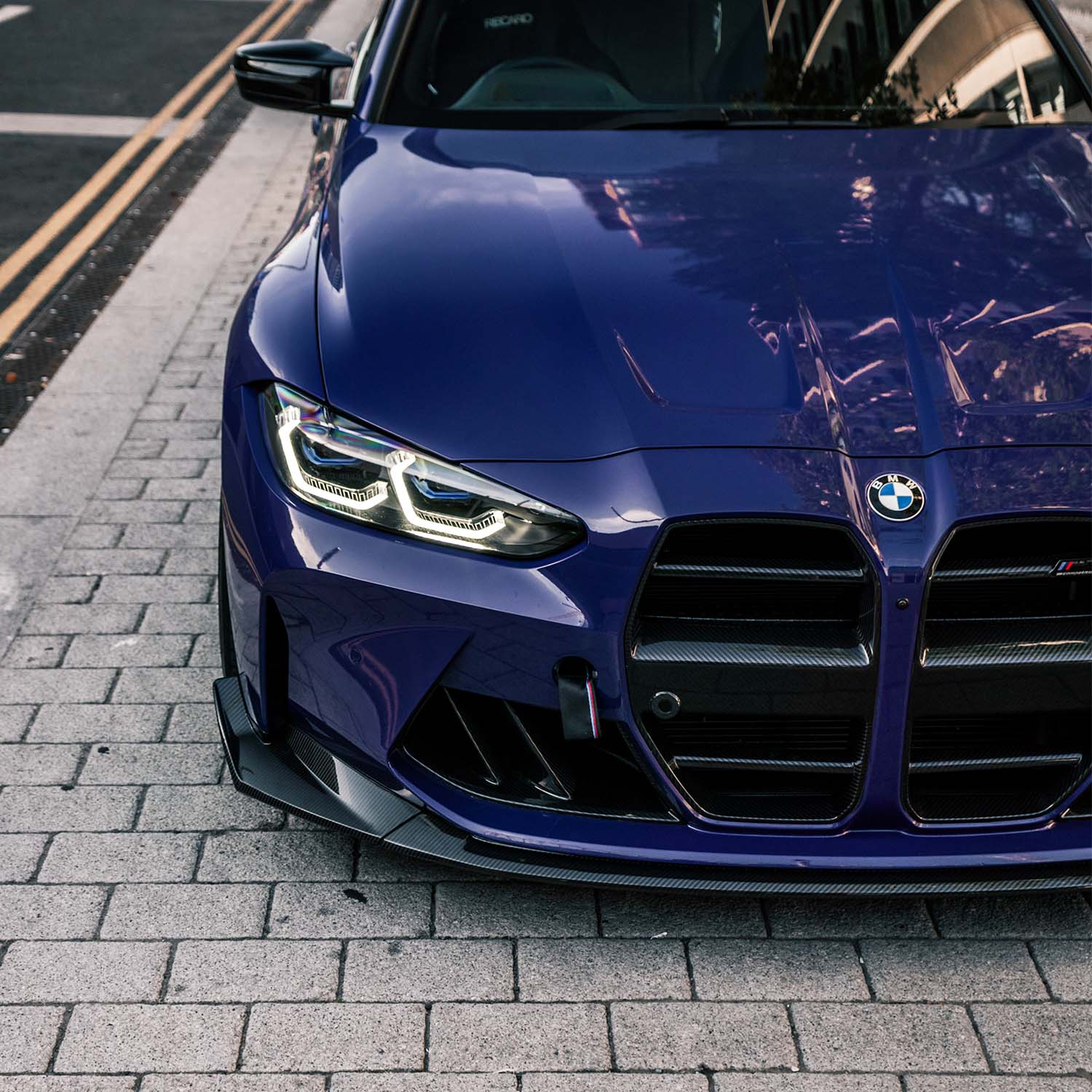 Mhc+ bmw g80/g81 m3 & g82/g83 m4 pre preg carbon fibre csl style front splitter 7 Mhc+ bmw g80/g81 m3 & g82/g83 m4 pre preg carbon fibre csl style front splitter - image 7