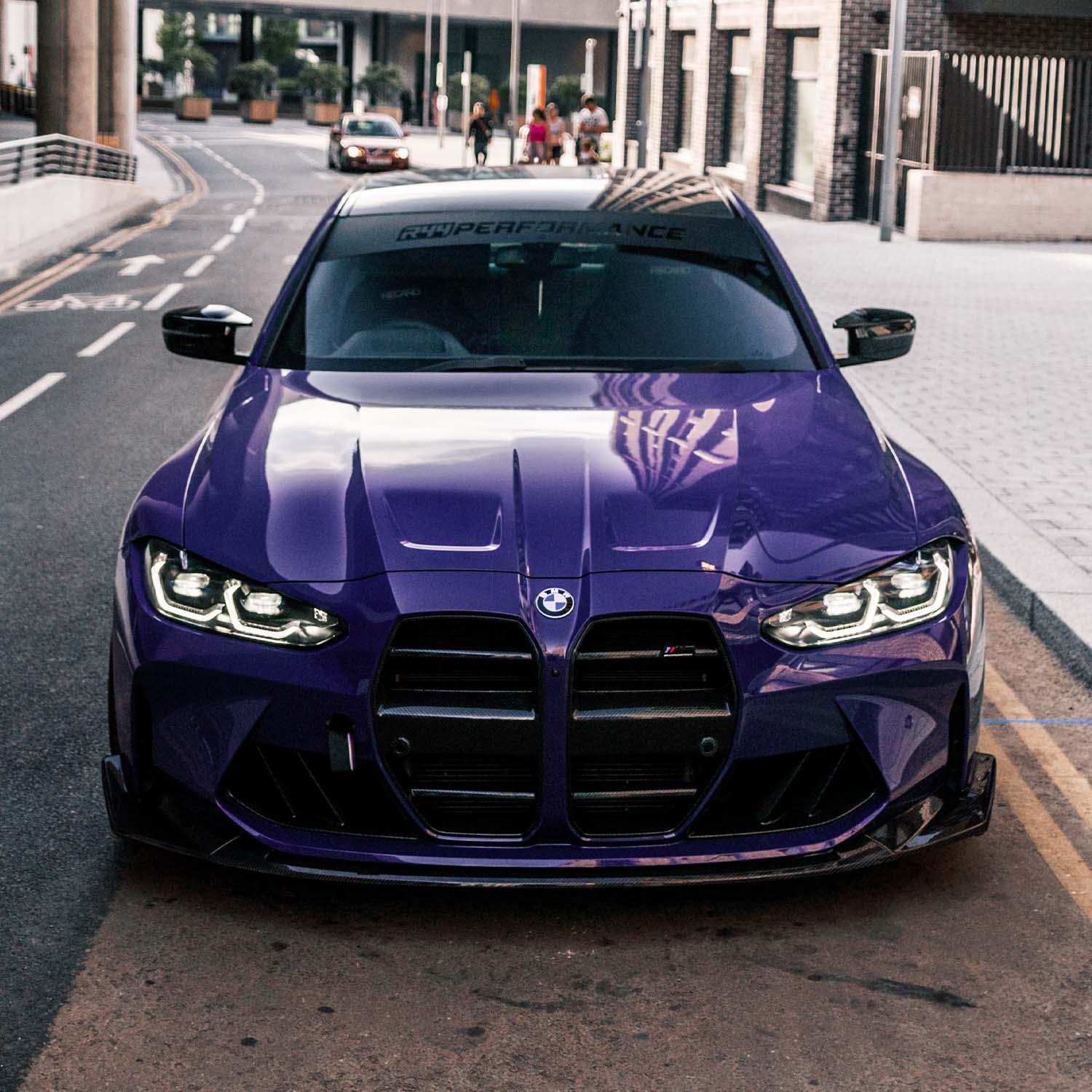 Mhc+ bmw g80/g81 m3 & g82/g83 m4 pre preg carbon fibre csl style front splitter 11 Mhc+ bmw g80/g81 m3 & g82/g83 m4 pre preg carbon fibre csl style front splitter - image 11