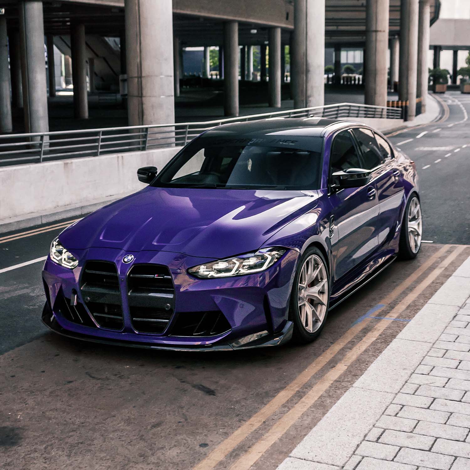 Mhc+ bmw g80/g81 m3 & g82/g83 m4 pre preg carbon fibre csl style front splitter 12 Mhc+ bmw g80/g81 m3 & g82/g83 m4 pre preg carbon fibre csl style front splitter - image 12