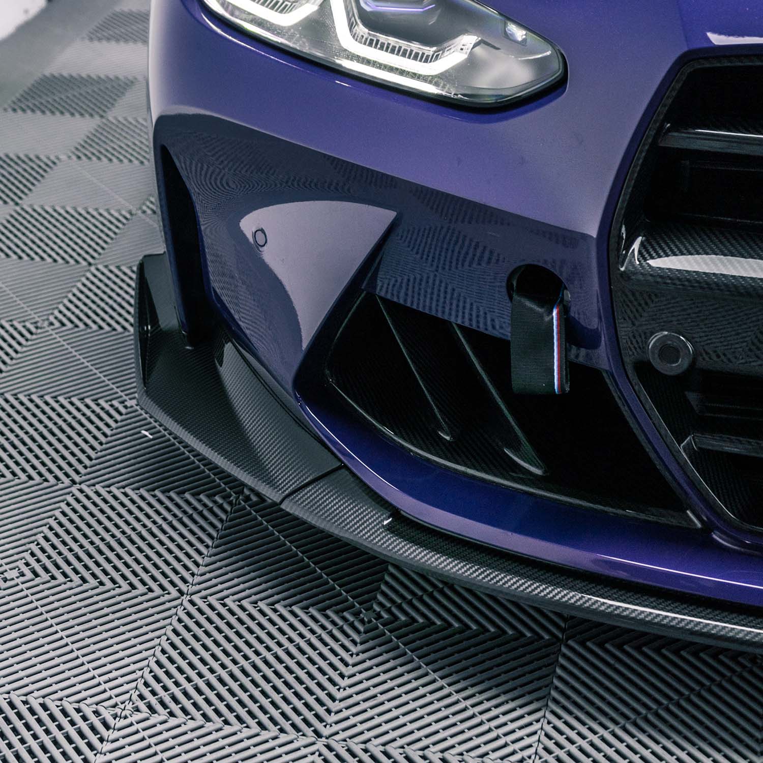 Mhc+ bmw g80/g81 m3 & g82/g83 m4 pre preg carbon fibre csl style front splitter 16 Mhc+ bmw g80/g81 m3 & g82/g83 m4 pre preg carbon fibre csl style front splitter - image 16