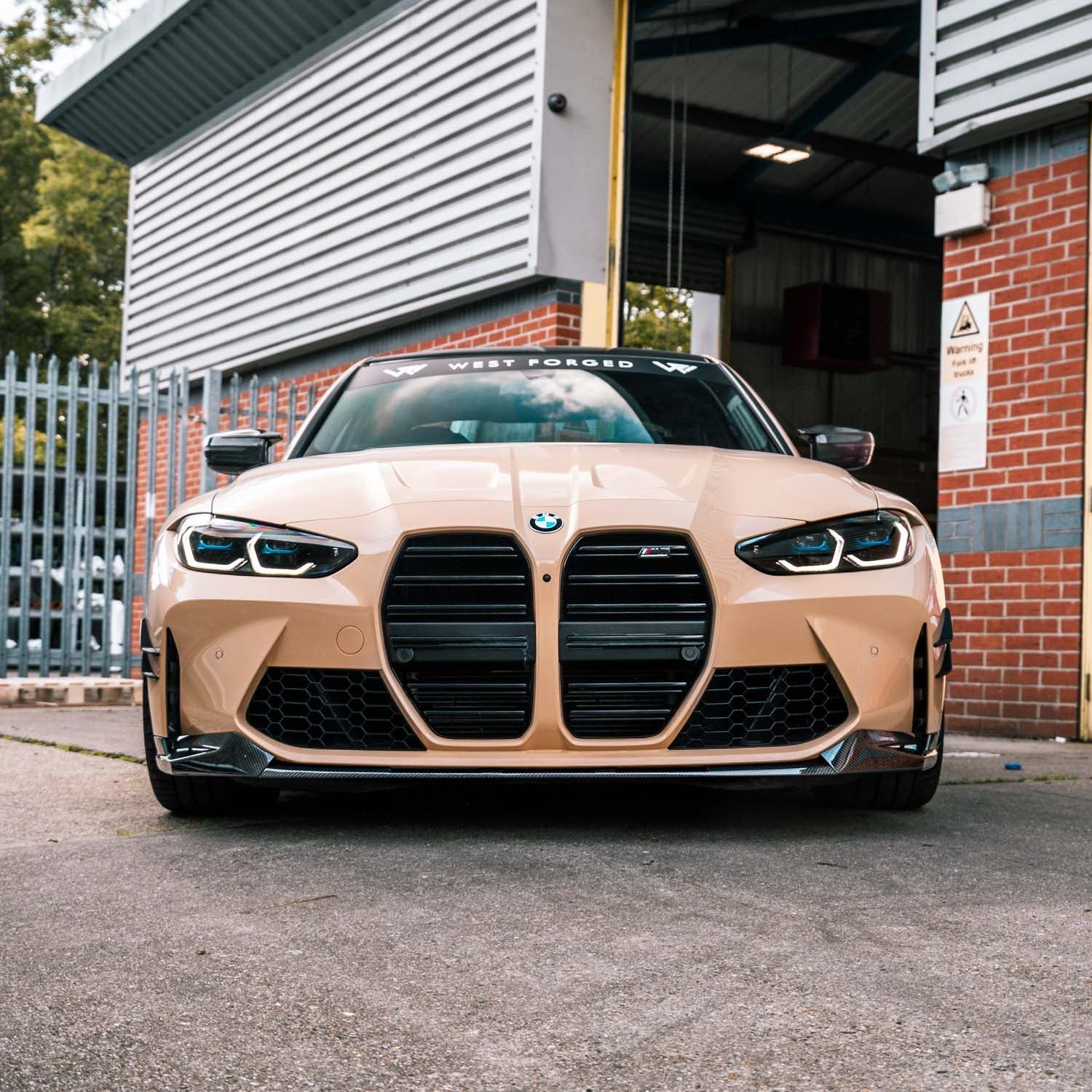 Mhc+ bmw g80/g81 m3 & g82/g83 m4 pre preg carbon fibre performance style front splitter 2 Mhc+ bmw g80/g81 m3 & g82/g83 m4 pre preg carbon fibre performance style front splitter - image 2