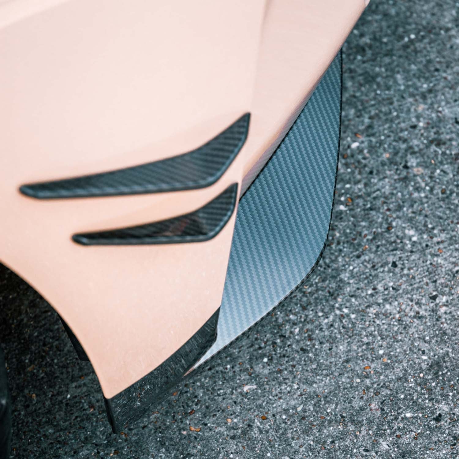 Mhc+ bmw g80/g81 m3 & g82/g83 m4 pre preg carbon fibre oem style replacement front side splitters 2 Mhc+ bmw g80/g81 m3 & g82/g83 m4 pre preg carbon fibre oem style replacement front side splitters - image 2