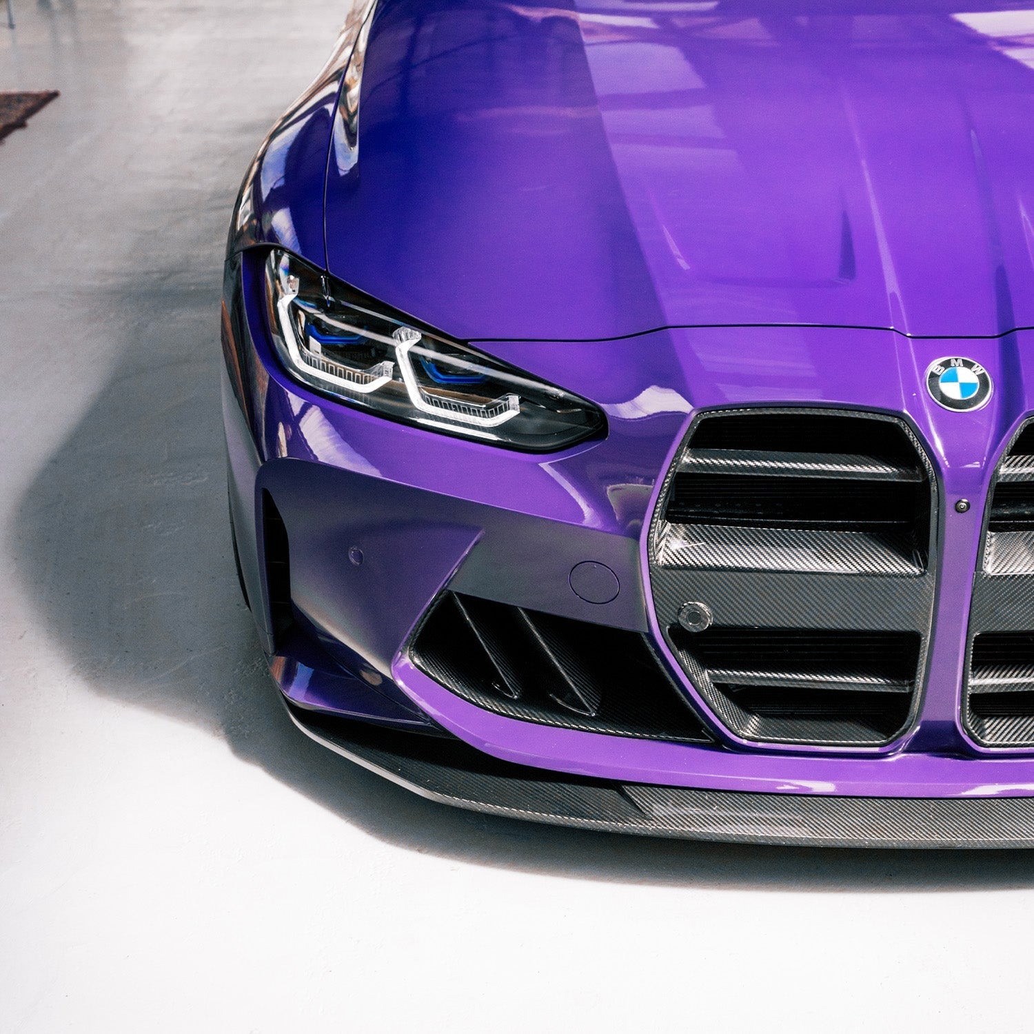 Mhc+ bmw g80/g81 m3 & g82/g83 m4 sp1 pre preg carbon fibre front splitter 8 Mhc+ bmw g80/g81 m3 & g82/g83 m4 sp1 pre preg carbon fibre front splitter - image 8