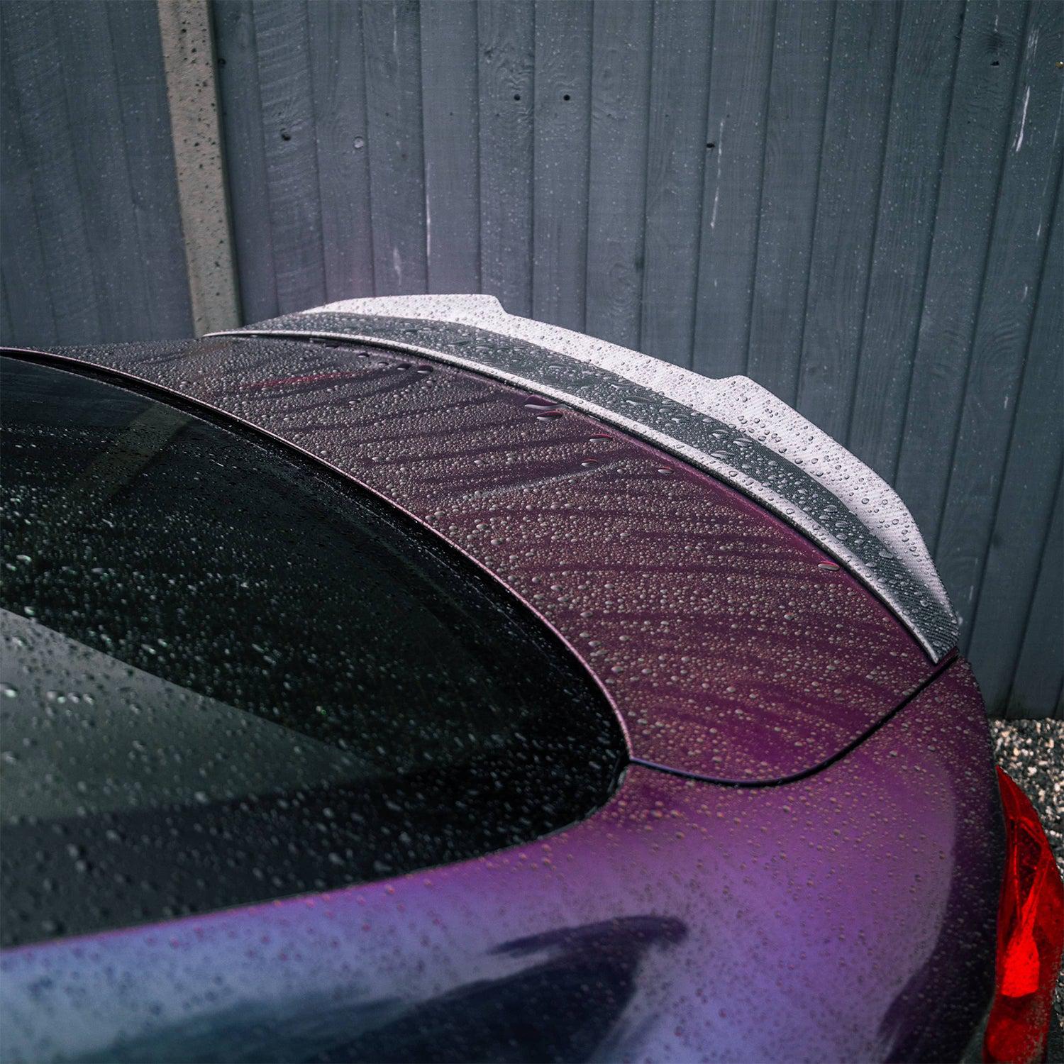 Mhc+ bmw f82 m4 coupe pre preg carbon fibre ducktail style rear spoiler 2 Mhc+ bmw f82 m4 coupe pre preg carbon fibre ducktail style rear spoiler - image 2