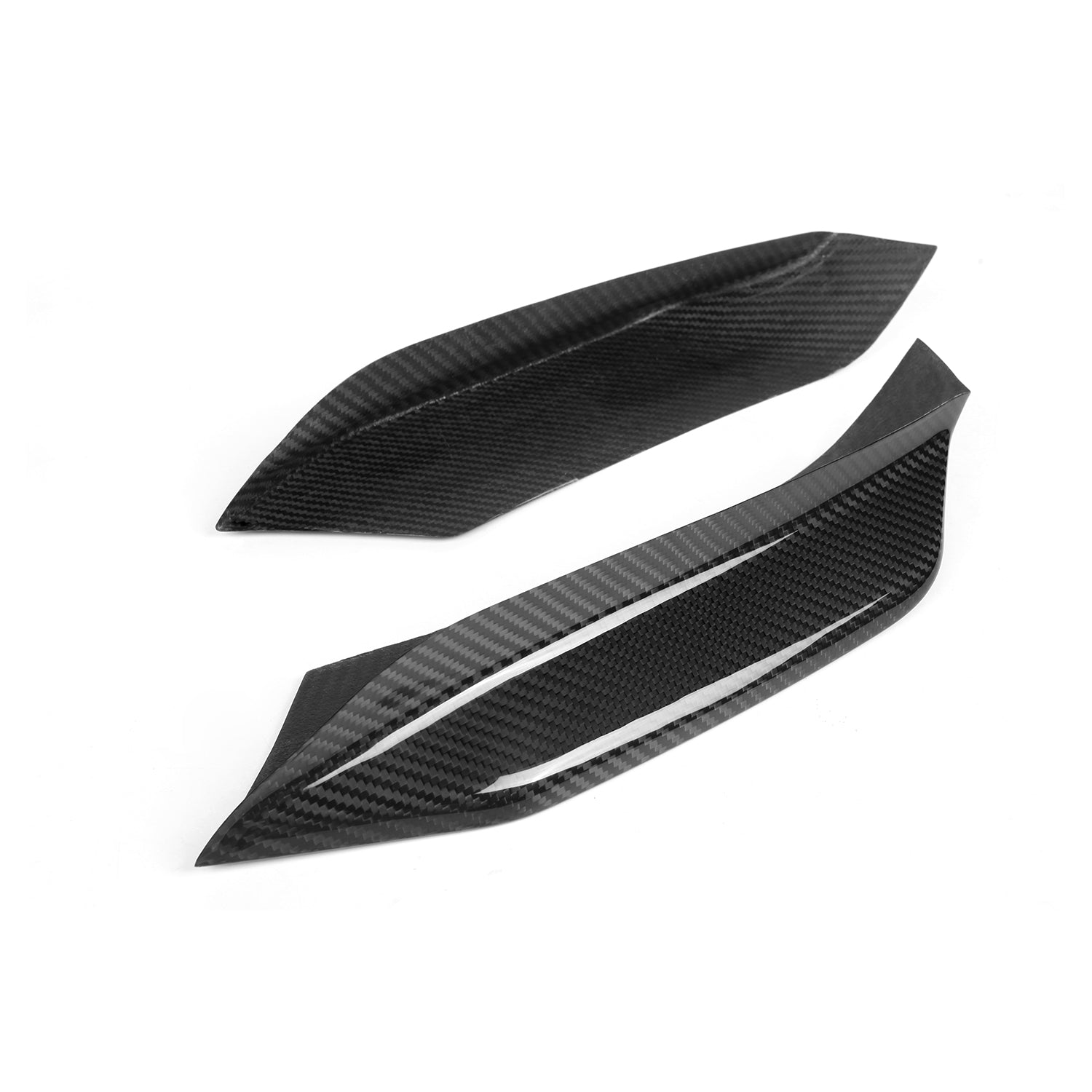 Mhc+ bmw f80 m3 & f82/f83 m4 pre preg carbon fibre front bumper inserts 6 Mhc+ bmw f80 m3 & f82/f83 m4 pre preg carbon fibre front bumper inserts - image 6
