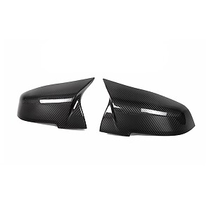 MHC+ BMW F Series M-Lite Pre Preg Gloss Carbon Fibre M-Style Wing Mirror Replacement Covers