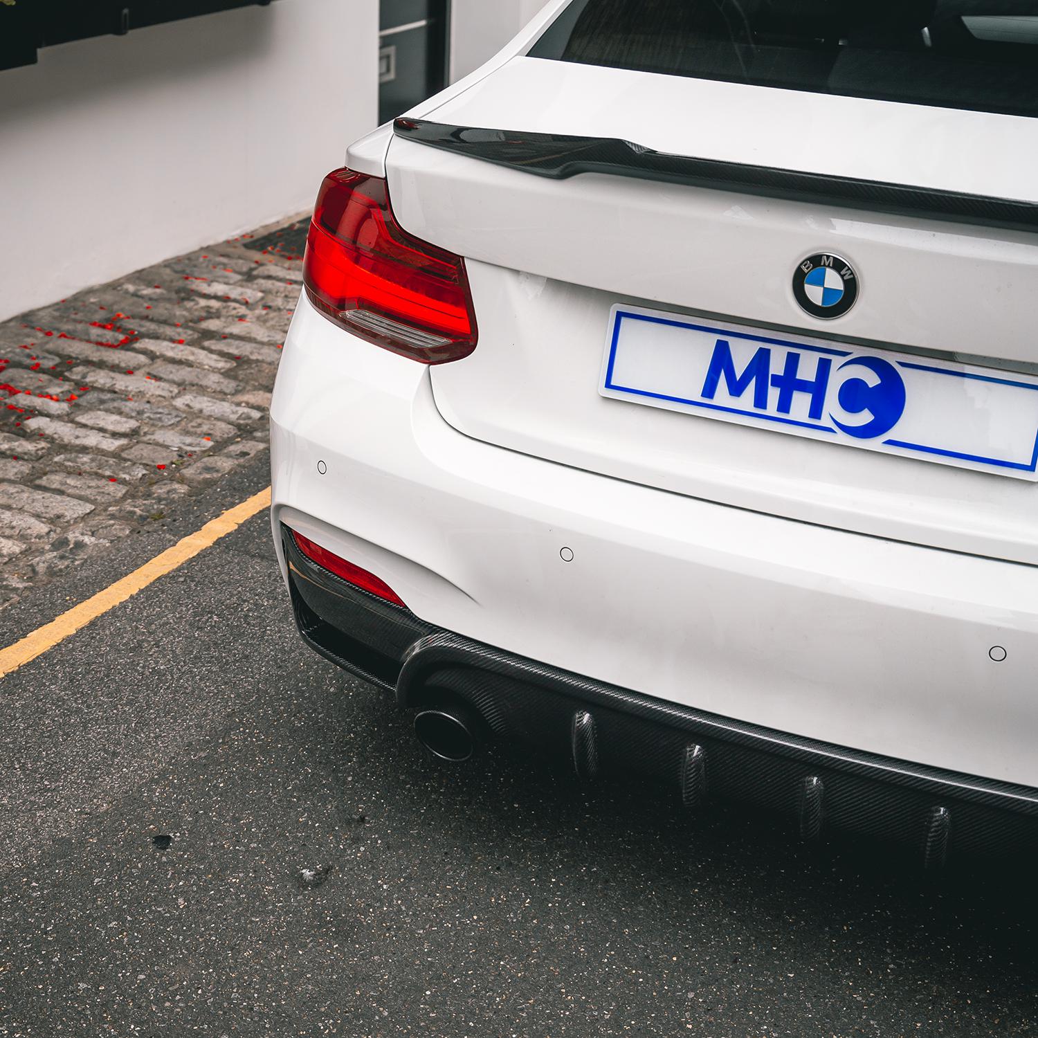 Mhc+ bmw f87 m2 & f22 2 series pre preg carbon fibre m4 style rear spoiler 2 Mhc+ bmw f87 m2 & f22 2 series pre preg carbon fibre m4 style rear spoiler - image 2