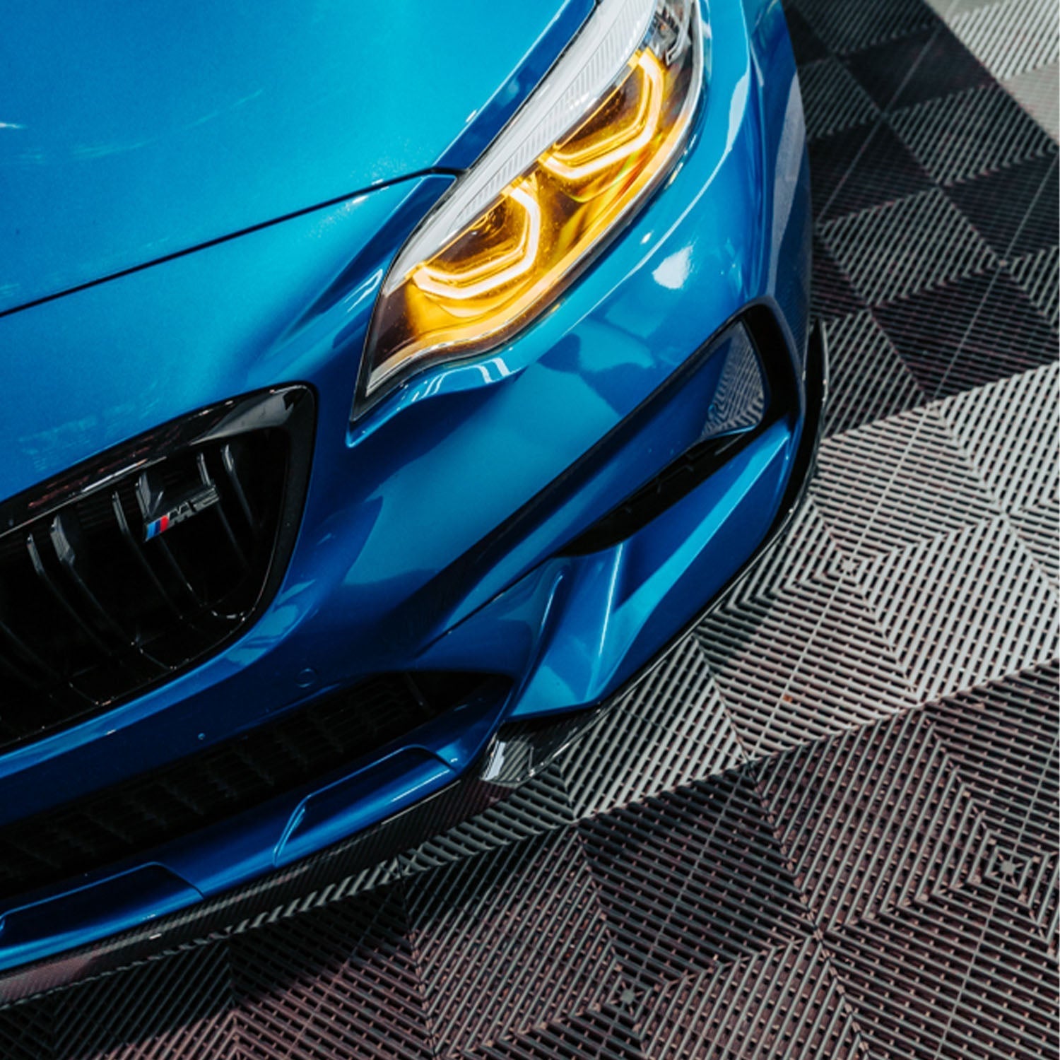 Mhc+ bmw f87 m2 competition pre preg carbon fibre performance style front splitter 5 Mhc+ bmw f87 m2 competition pre preg carbon fibre performance style front splitter - image 5