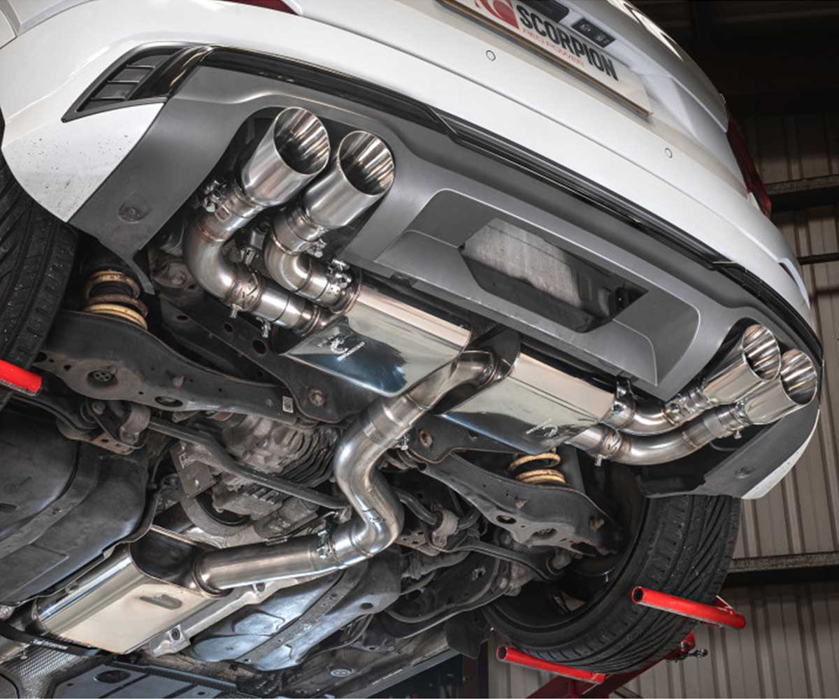 Scorpion audi sq2 gpf-back exhaust system 3 Scorpion audi sq2 gpf-back exhaust system - image 3
