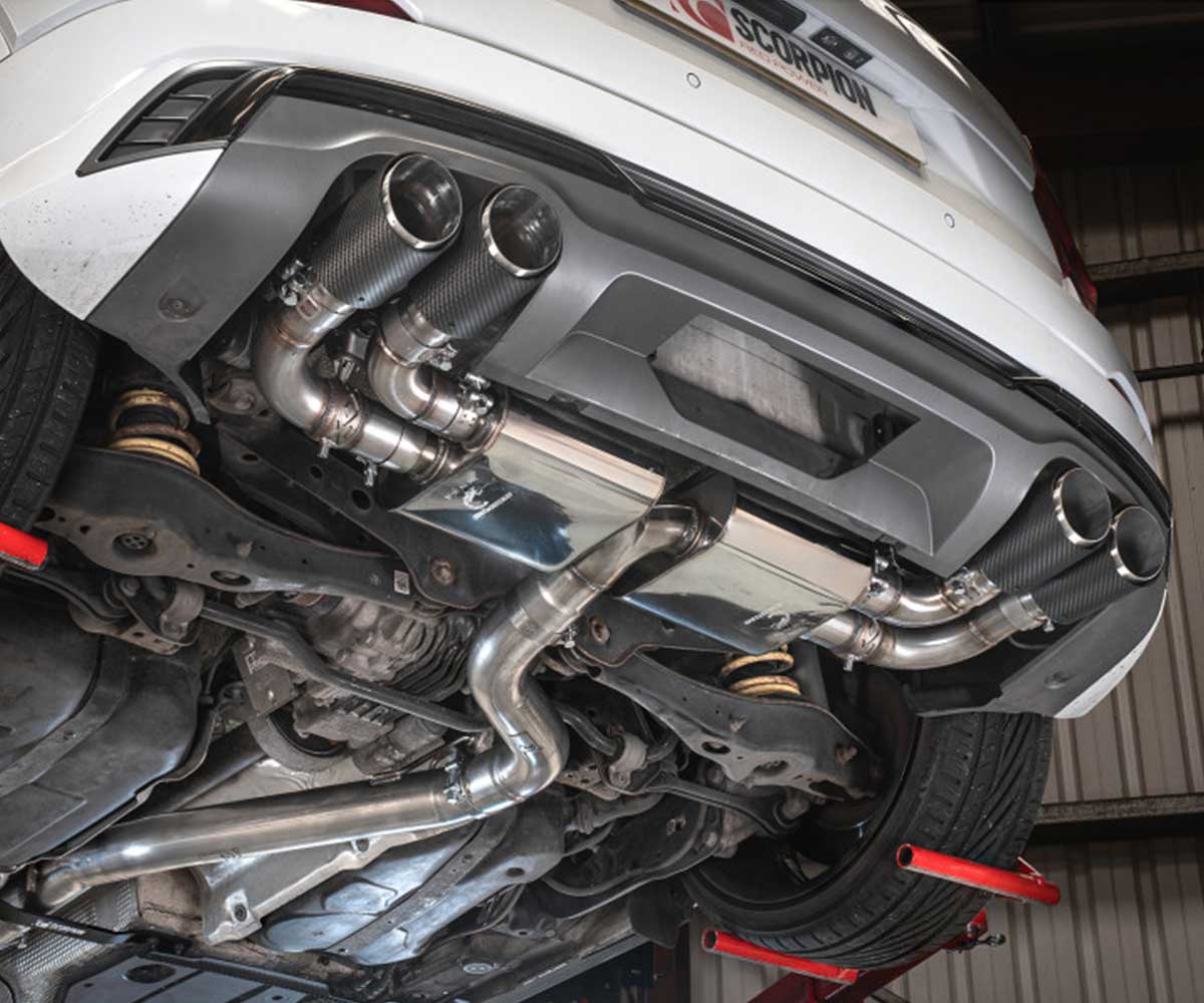 Scorpion audi sq2 gpf-back exhaust system 4 Scorpion audi sq2 gpf-back exhaust system - image 4