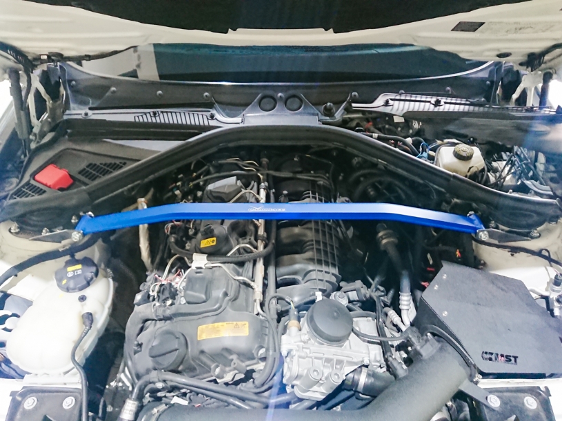 Hardrace bmw f2x (n13/n55) front strut brace 2 Hardrace bmw f2x (n13/n55) front strut brace - image 2