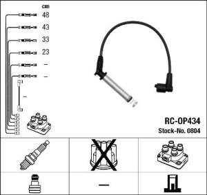 NGK RC-OP434 Ignition Cable Kit (804)