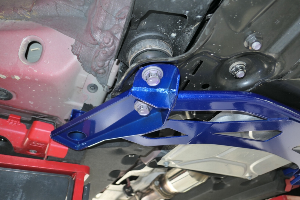 Hardrace toyota gr yaris front subframe brace 4 Hardrace toyota gr yaris front subframe brace - image 4