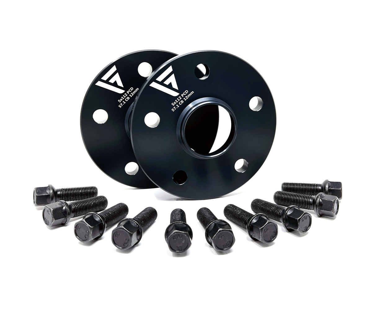 Vagsport hubcentric wheel spacers & bolts 5x112 (57. 1mm cb) - black anodised 5 Vagsport hubcentric wheel spacers & bolts 5x112 (57. 1mm cb) - black anodised - image 5