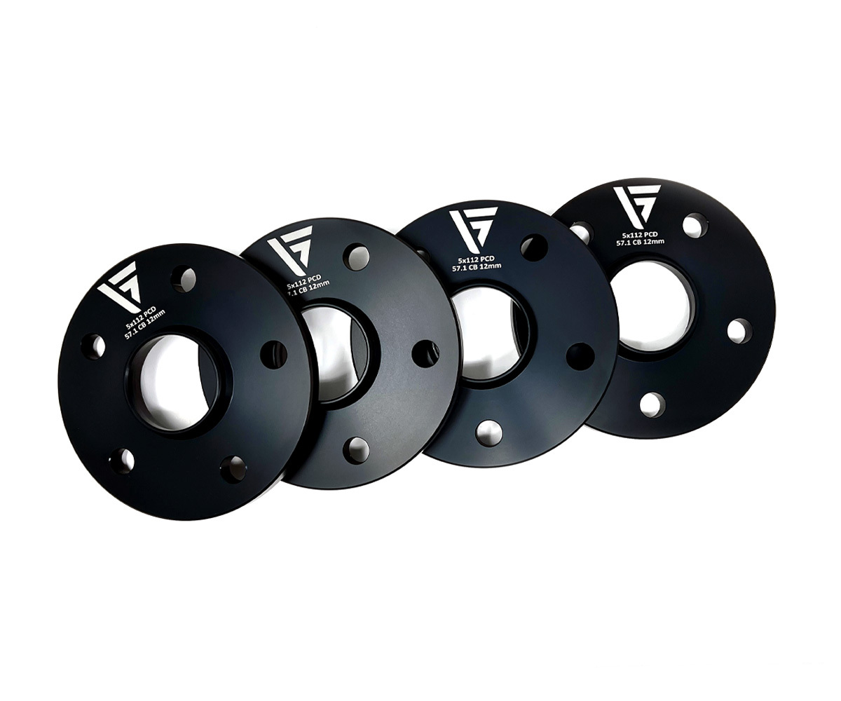 Vagsport hubcentric wheel spacers & bolts 5x112 (57. 1mm cb) - black anodised 6 Vagsport hubcentric wheel spacers & bolts 5x112 (57. 1mm cb) - black anodised - image 6