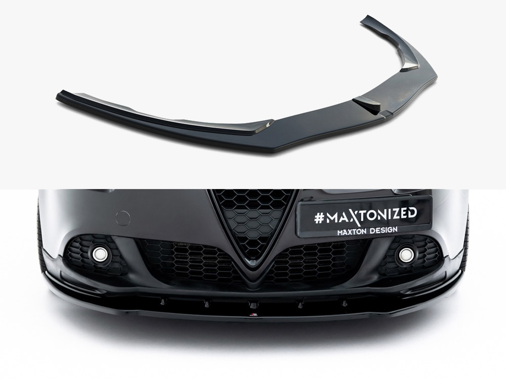 Maxton front splitter for alfa romeo giulietta (zender) 1 Maxton front splitter for alfa romeo giulietta (zender)
