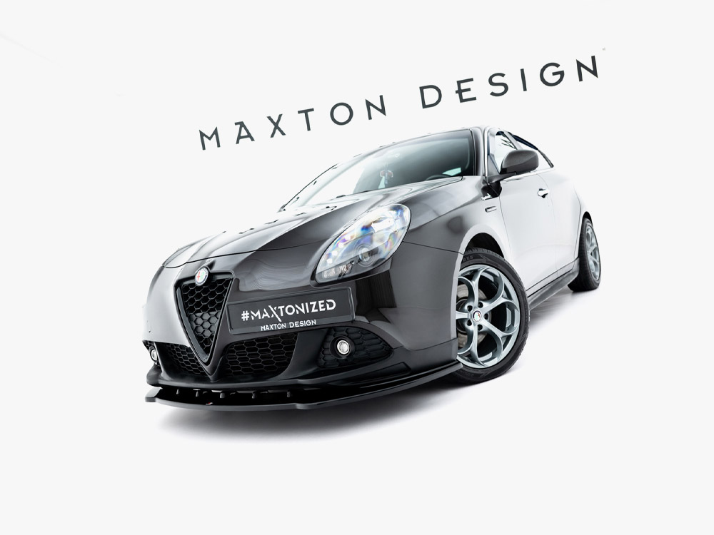 Maxton front splitter for alfa romeo giulietta (zender) 2 Maxton front splitter for alfa romeo giulietta (zender) - image 2