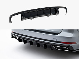Maxton Rear Valance Audi A4 B9 Saloon / Avant (incl. S line)