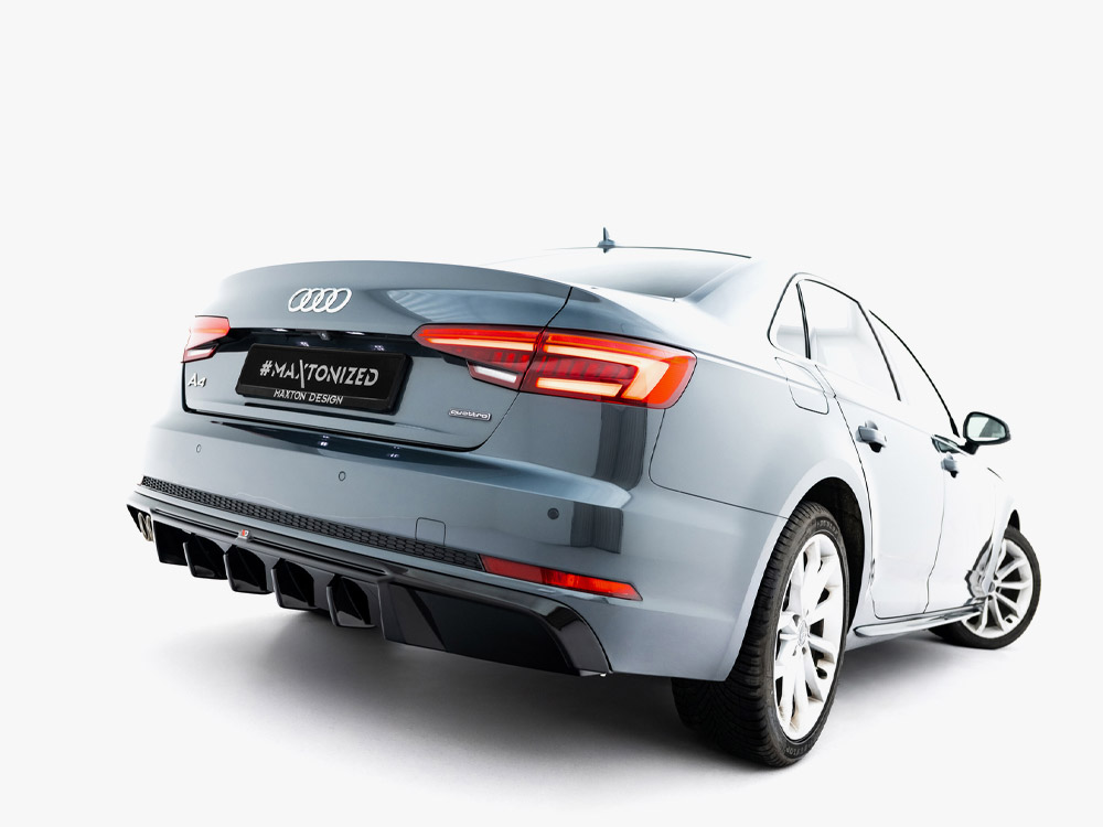 Maxton rear valance v2 for audi a4 s line saloon/avant (b9) 3 Maxton rear valance v2 for audi a4 s line saloon/avant (b9) - image 3
