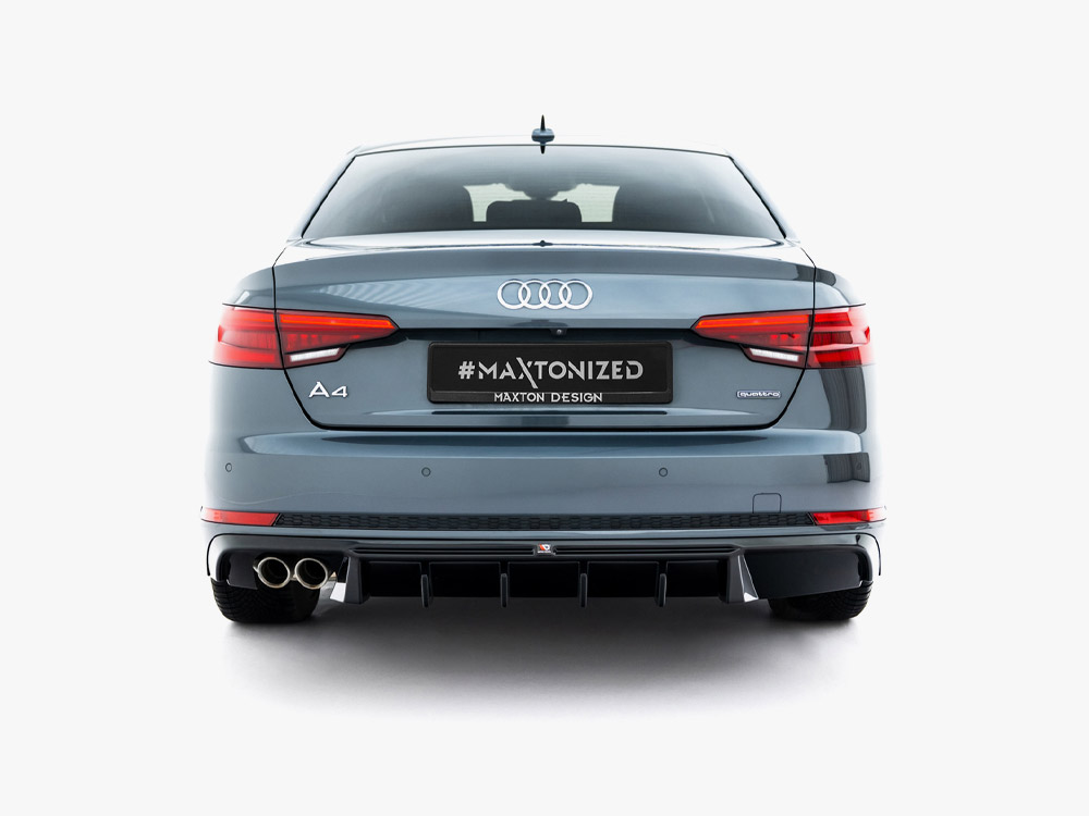 Maxton rear valance v2 for audi a4 s line saloon/avant (b9) 4 Maxton rear valance v2 for audi a4 s line saloon/avant (b9) - image 4
