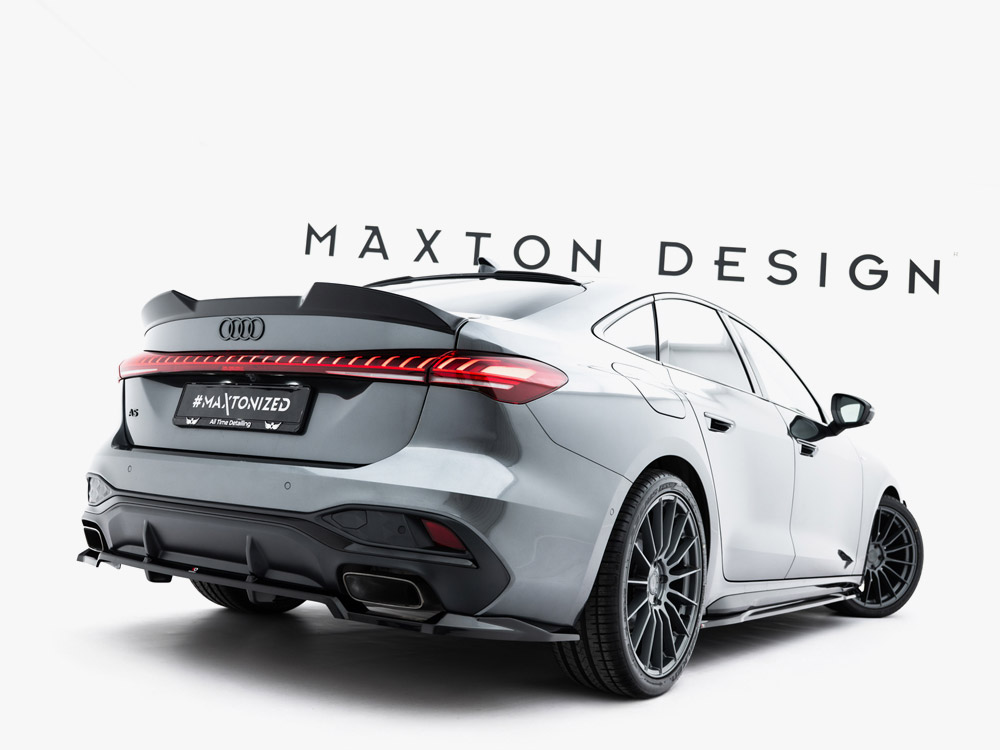 Maxton 3d spoiler cap audi a5 s line / s5 saloon b10 2 Maxton 3d spoiler cap audi a5 s line / s5 saloon b10 - image 2