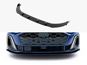 Maxton Street Pro Front Splitter with Flaps Audi A5 S line / S5 Coupé / Sportback B10