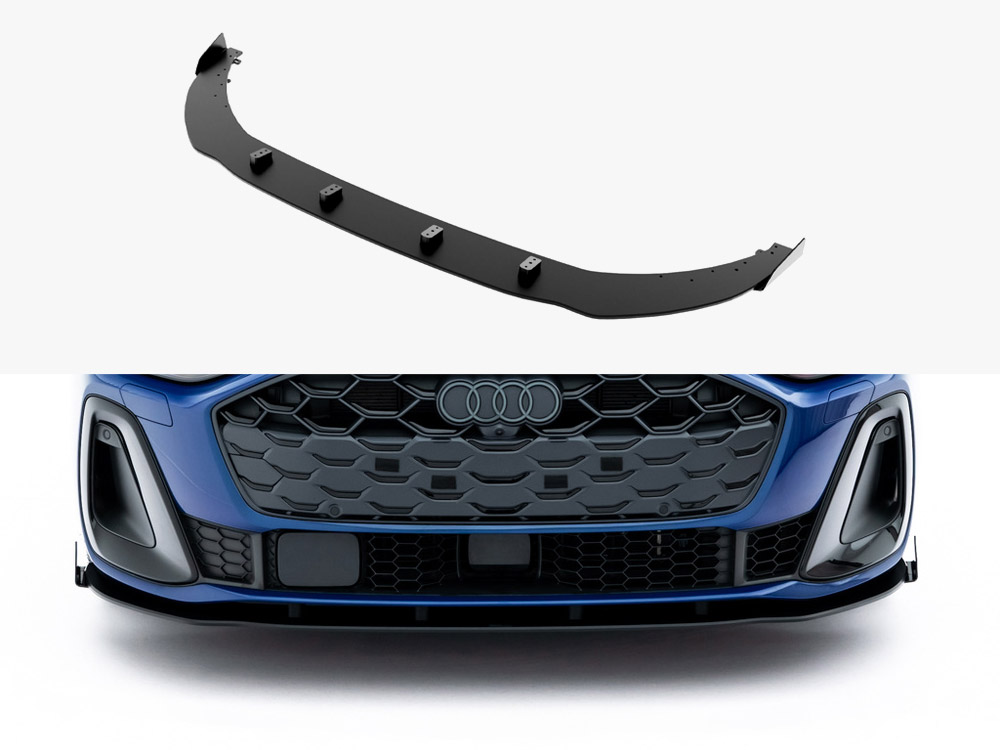 Maxton street pro front splitter with flaps audi a5 s line / s5 coupé / sportback b10 1 Maxton street pro front splitter with flaps audi a5 s line / s5 coupé / sportback b10