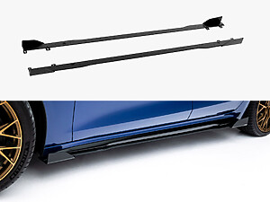 Maxton Street Pro Side Skirt Diffusers + Flaps Audi A5 S line / S5 Coupe / Sportback B9