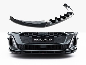 Maxton Front Splitter V2 for Audi A5 S line / S5 Saloon/Avant B10