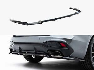 Maxton Rear Splitter (Vertical Bars) for Audi A5 S line Saloon/Sportback B10