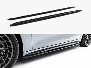 Maxton Side Skirt Diffusers for Audi A5 S line / S5 Saloon/Avant (B10)