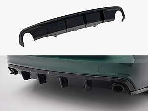 Maxton Rear Valance for Audi A6 Avant S line (C7)
