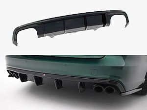Maxton Rear Valance for Audi S6 Avant (C7)