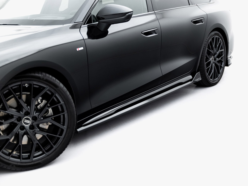 Maxton side skirt diffusers v2 for audi a6 s line (c9) 6 Maxton side skirt diffusers v2 for audi a6 s line (c9) - image 6