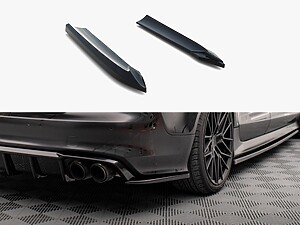 Maxton Rear Side Splitters for Audi A7 S line (C7)